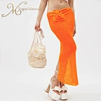 women crochet two piece set